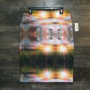 Lularoe SUNSET 🌞 Cassie skirt large NWT
